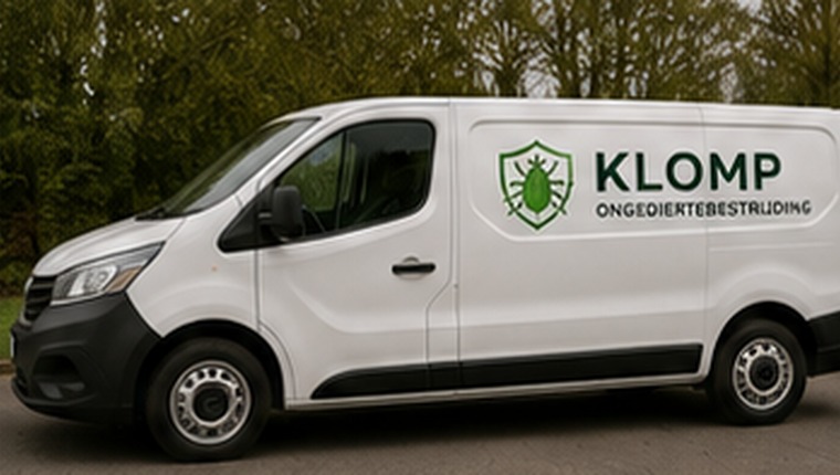 Servicewagen van Klomp Ongediertebestrijding